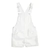 Girls 7-14 & Plus SO® Lace Short Overalls