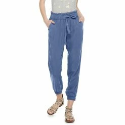 Juniors' SO® High Rise Paperbag Jogger Pants 11 Juniors' SO® High Rise Paperbag Jogger Pants -Cheap SO Store 4203348 Blue