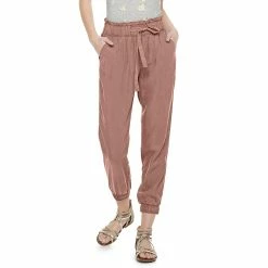 Juniors' SO® High Rise Paperbag Jogger Pants 12 Juniors' SO® High Rise Paperbag Jogger Pants -Cheap SO Store 4203348 Cocoa Smoothie