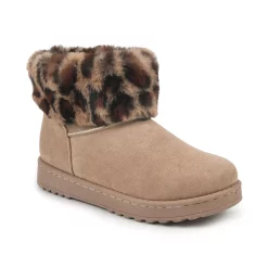 SO® Coatimundi Women's Faux-Fur Winter Boots -Cheap SO Store 4536859 Leopard