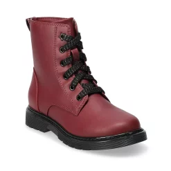 SO® Teagan Girls' Combat Boots 12 SO® Teagan Girls' Combat Boots -Cheap SO Store 4926032 Berry