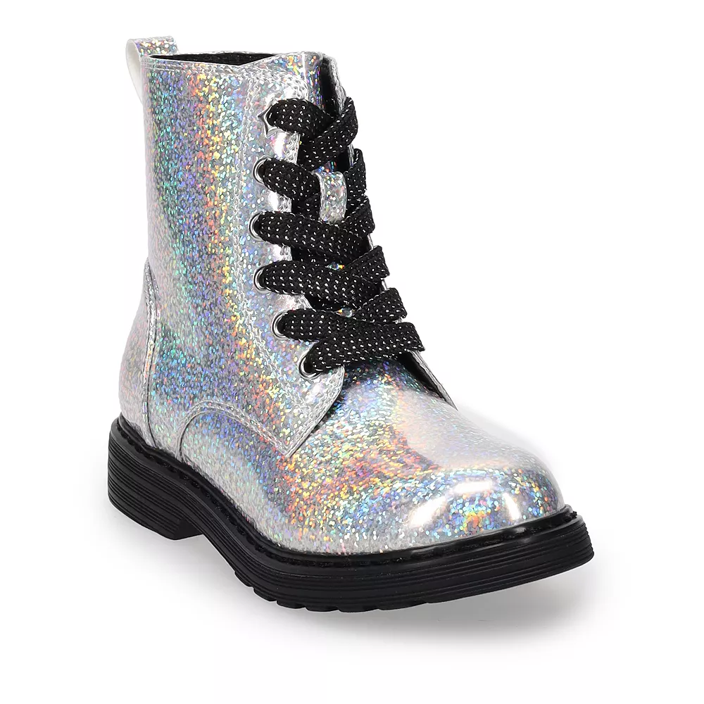 SO® Teagan Girls' Combat Boots 6 SO® Teagan Girls' Combat Boots - Image 6