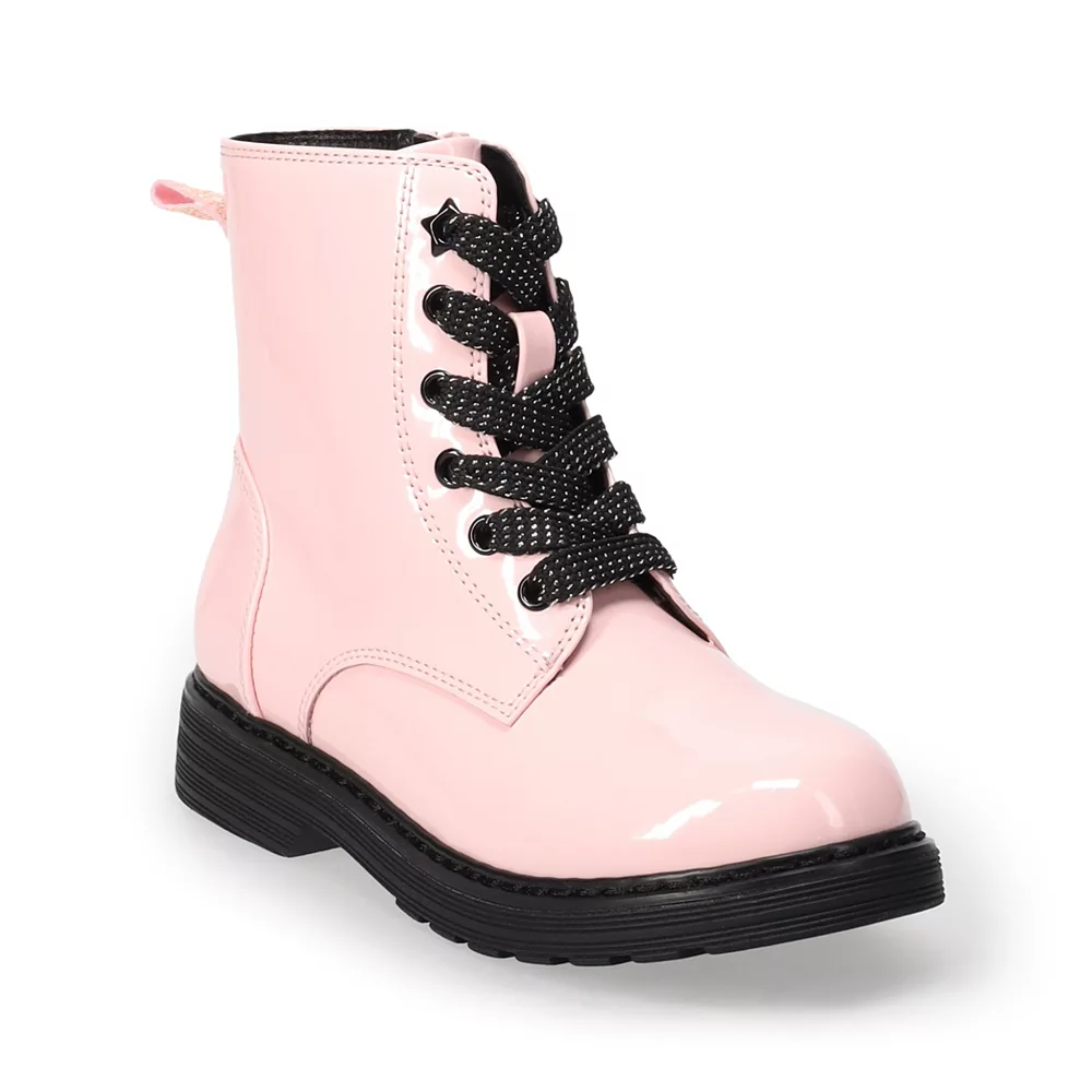 SO® Teagan Girls' Combat Boots 5 SO® Teagan Girls' Combat Boots - Image 5