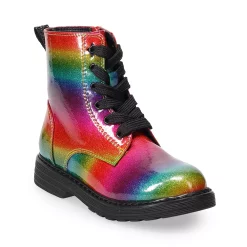 SO® Teagan Girls' Combat Boots 13 SO® Teagan Girls' Combat Boots -Cheap SO Store 4926032 Rainbow