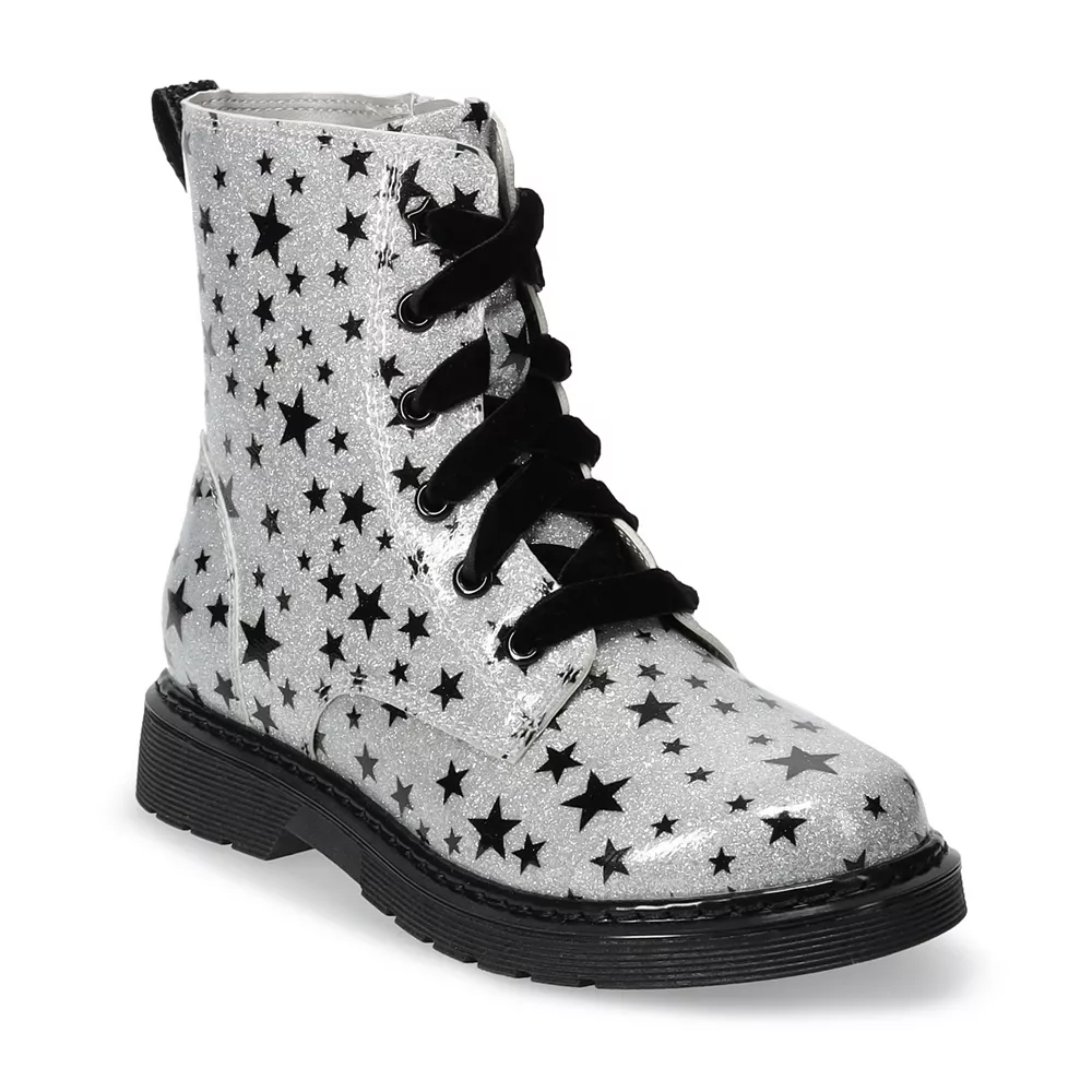 SO® Teagan Girls' Combat Boots 2 SO® Teagan Girls' Combat Boots - Image 2