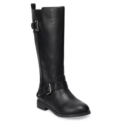 SO® Camilaa Girls' Riding Boots -Cheap SO Store 4929140 Black