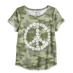 Girls 4-20 SO® Adaptive Favorite Graphic Tee -Cheap SO Store 4973320 Daisy Green