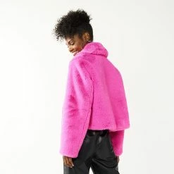 Juniors' SO® Faux Fur Collar Cropped Jacket 6 Juniors' SO® Faux Fur Collar Cropped Jacket -Cheap SO Store 5134058 ALT