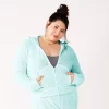 Juniors' Plus Size SO® Cozy Zip Hoodie