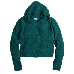Juniors' SO® Cozy Zip Hoodie -Cheap SO Store 5156164 ALT5