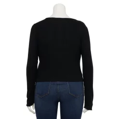 Juniors' SO® Cinch Front Top -Cheap SO Store 5161856 ALT