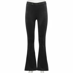 Juniors' SO® Pull-On Flare-Leg Pants -Cheap SO Store 5168047 Black Luxe