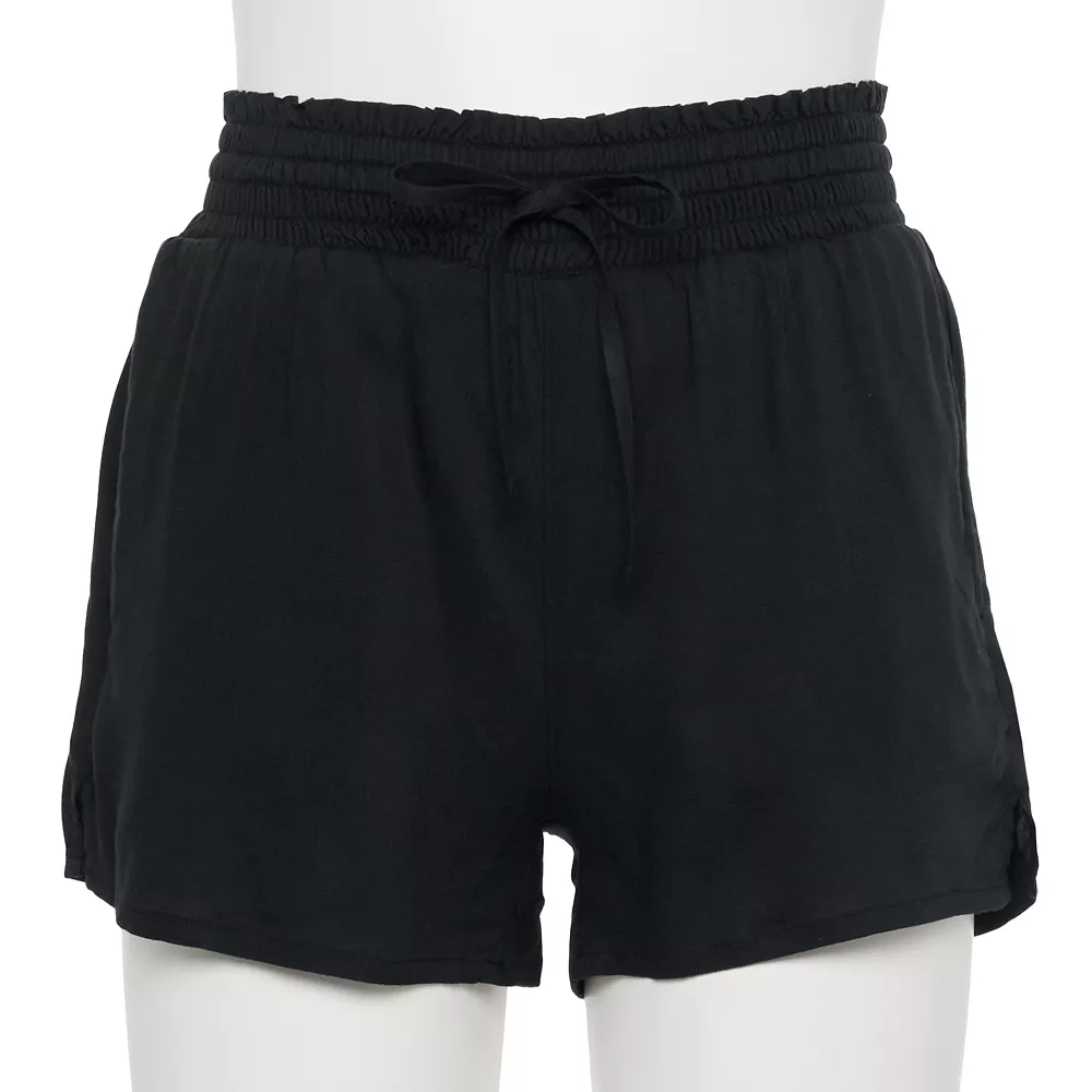 Juniors' SO® Smocked Shorts 5 Juniors' SO® Smocked Shorts - Image 5