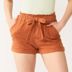 Juniors' SO® Camp Shorts -Cheap SO Store 5198564 Cinnamon Rose