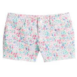 Cheap SO Store 34 Girls 7-20 SO® Favorite Raw Hem Denim Shortie Shorts in Regular & Plus Size