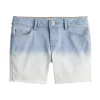 Girls 6-20 SO® Favorite Raw Hem Midi Shorts in Regular & Plus