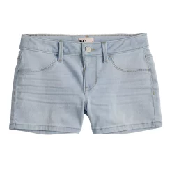 Girls 6-20 SO® Ultimate Mid-Rise Shortie Shorts in Regular & Plus
