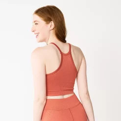 Juniors' SO® Seamless High Neck Bra -Cheap SO Store 5246601 ALT