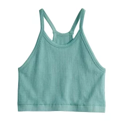 Juniors' SO® Seamless High Neck Bra -Cheap SO Store 5246601 ALT5