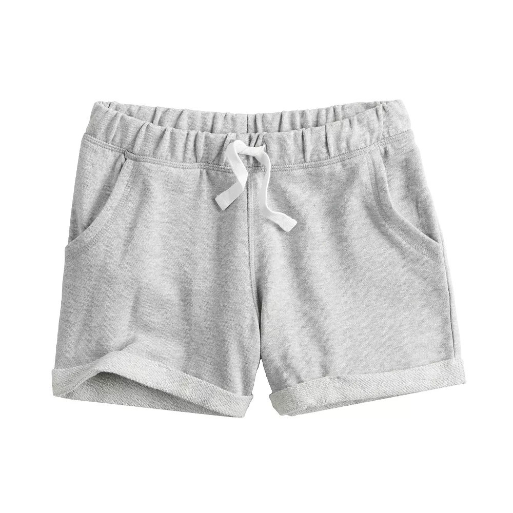 Girls 7-16 SO® French Terry Roll Cuff Shorts 1 Girls 7-16 SO® French Terry Roll Cuff Shorts
