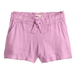 Girls 6-20 SO® Mid Rise Soft Shorts in Regular & Plus Size -Cheap SO Store 5273537 Lilac