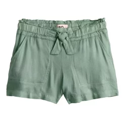 Girls 6-20 SO® Mid Rise Soft Shorts in Regular & Plus Size -Cheap SO Store 5273537 Olive