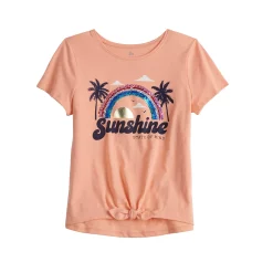 Girls 7-16 SO® Tie Front Top in Regular & Plus Size -Cheap SO Store 5273915 ALT