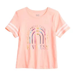 Girls 6-20 SO® Favorite Boxy Graphic Tee in Regular & Plus