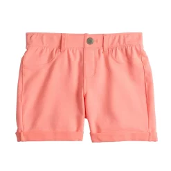 Girls 6-20 SO® Pull-On Midi Shorts in Regular & Plus -Cheap SO Store 5304963 Coral