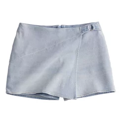 Juniors' SO® Wrap Mini Skort -Cheap SO Store 5317470 ALT5