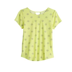 Girls 6-20 SO® Lattice Back Favorite Tee in Regular & Plus 15 Girls 6-20 SO® Lattice Back Favorite Tee in Regular & Plus -Cheap SO Store 5319016 Yellow Sun