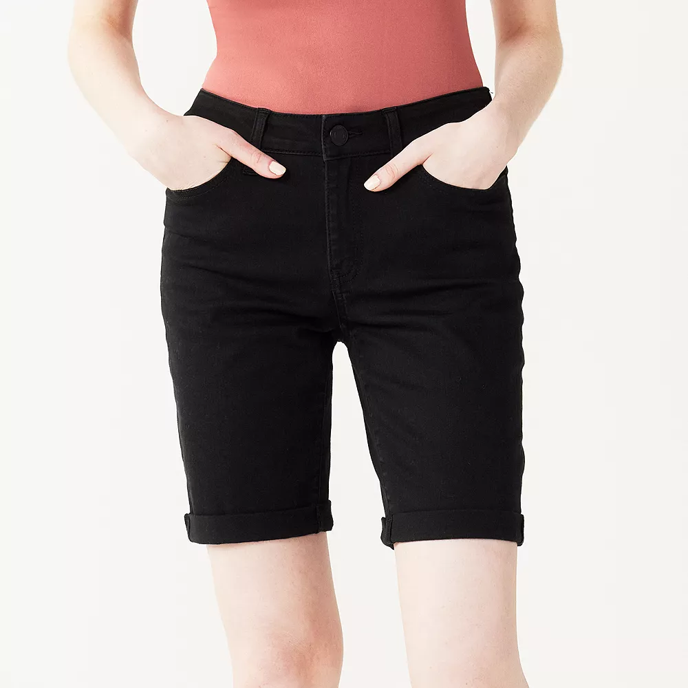 Juniors' SO® Low Rise Bermuda Shorts 3 Juniors' SO® Low Rise Bermuda Shorts - Image 3