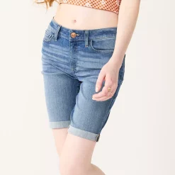 Juniors' SO® Low Rise Bermuda Shorts 9 Juniors' SO® Low Rise Bermuda Shorts -Cheap SO Store 5474915 Medium