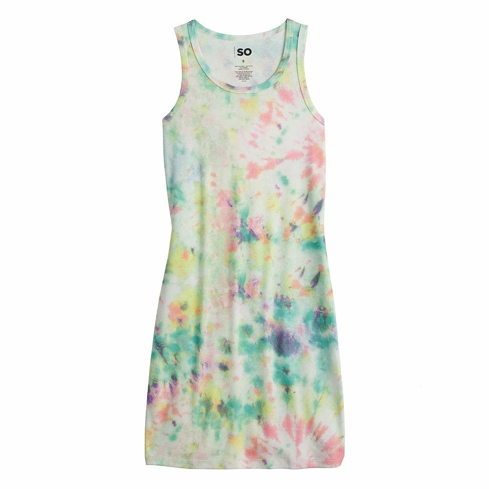 Juniors' SO® High Neck Tank Bodycon Mini Dress 9 Juniors' SO® High Neck Tank Bodycon Mini Dress - Image 9