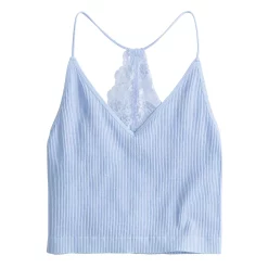 Juniors' SO® Seamless Lace Back Cami -Cheap SO Store 5508694 ALT5