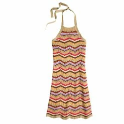 Juniors' SO® Crochet Halter Mini Dress -Cheap SO Store 5521549 ALT5