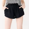 Juniors' SO® Drawstring Shorts