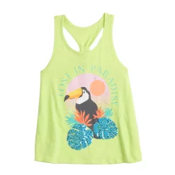 Girls 6-20 SO® Racerback Graphic Tank Top in Regular & Plus 13 Girls 6-20 SO® Racerback Graphic Tank Top in Regular & Plus -Cheap SO Store 5524711 Lost In Paradise