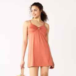 Juniors' SO® O-Ring Fit & Flare Mini Dress -Cheap SO Store 5553618 Natural Rose