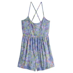 Juniors' SO® Scoopneck Skater Fit Romper -Cheap SO Store 5557173 ALT5