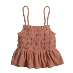 Juniors' SO® Ruffled Smocked Tank -Cheap SO Store 5557460 ALT5