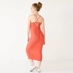 Juniors' SO® Strappy Bodycon Midi Dress -Cheap SO Store 5559449 ALT