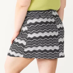 Juniors' Plus Size SO® Double Knot Wrap Mini Skirt -Cheap SO Store 5578084 ALT