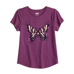 Girls 6-20 SO® Favorite Graphic Flippy Tee in Regular & Plus 57 Girls 6-20 SO® Favorite Graphic Flippy Tee in Regular & Plus -Cheap SO Store 5578228 ALT