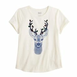 Girls 6-20 SO® Favorite Graphic Flippy Tee in Regular & Plus 61 Girls 6-20 SO® Favorite Graphic Flippy Tee in Regular & Plus -Cheap SO Store 5578228 ALT13