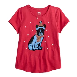 Girls 6-20 SO® Favorite Graphic Flippy Tee in Regular & Plus 65 Girls 6-20 SO® Favorite Graphic Flippy Tee in Regular & Plus -Cheap SO Store 5578228 ALT17