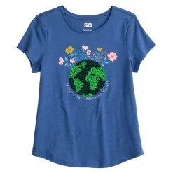 Girls 6-20 SO® Favorite Graphic Flippy Tee in Regular & Plus 44 Girls 6-20 SO® Favorite Graphic Flippy Tee in Regular & Plus -Cheap SO Store 5578228 Earth
