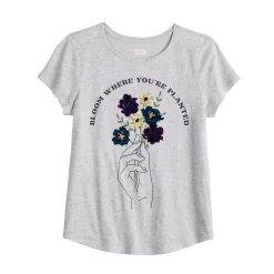 Girls 6-20 SO® Favorite Graphic Flippy Tee in Regular & Plus 43 Girls 6-20 SO® Favorite Graphic Flippy Tee in Regular & Plus -Cheap SO Store 5578228 Gray Bouquet