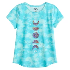 Girls 6-20 SO® Favorite Graphic Flippy Tee in Regular & Plus 41 Girls 6-20 SO® Favorite Graphic Flippy Tee in Regular & Plus -Cheap SO Store 5578228 Moon Phase