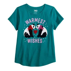 Girls 6-20 SO® Favorite Graphic Flippy Tee in Regular & Plus 54 Girls 6-20 SO® Favorite Graphic Flippy Tee in Regular & Plus -Cheap SO Store 5578228 Panda Bears